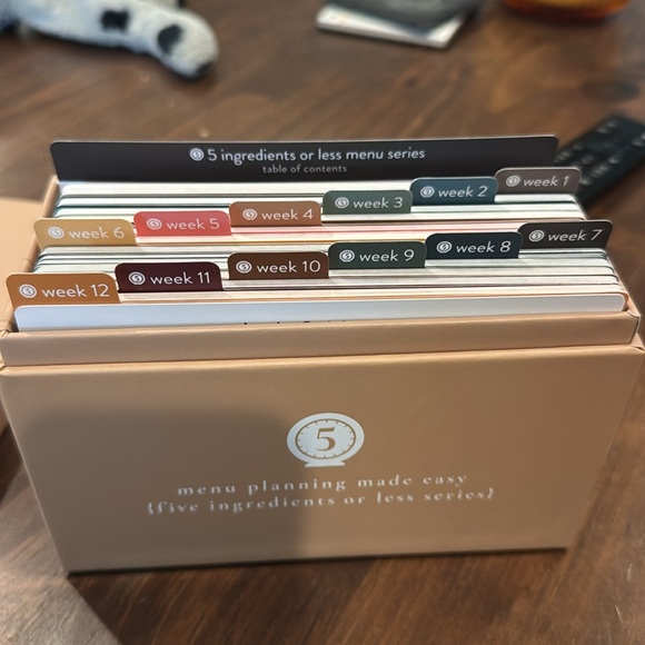 Recipe Menu Planning Set - Picture 2 of 5